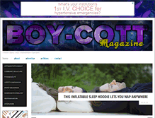 Tablet Screenshot of boycottmag.com